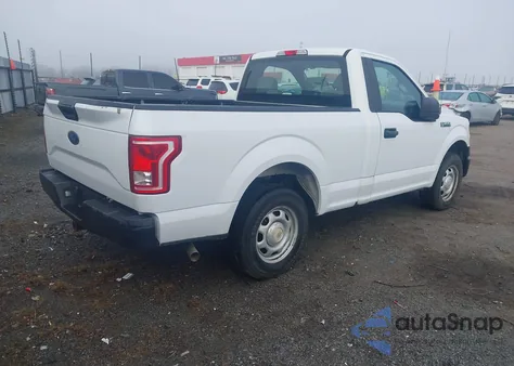 2017 Ford F-150 Xl из США, поврежденный, VIN 1FTMF1C83HKE25655